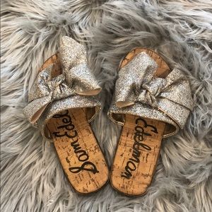 Glitter sandals